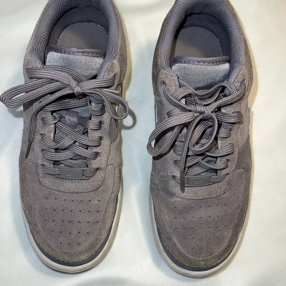 Nike Air Force 1 Jester Low, Gunsmoke gray, Suede, size 7 - Picture 3 of 7